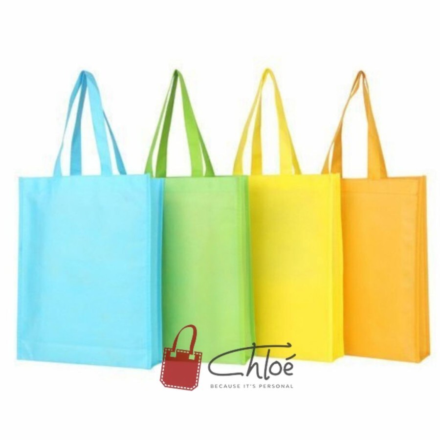 

Tas Spunbond / Goodie Bag Murah 30x8x40 press / Tas Kain / Flat