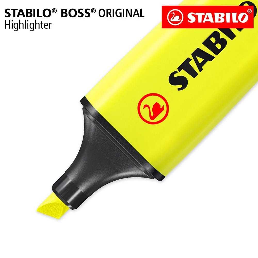 

TEXTLINER / STABILO PENANDA / HIGHLIGHTER STABILO BOSS KUNING 7024