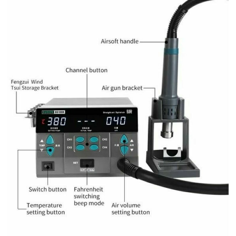 BLOWER SUGON 8610DX ORIGINAL