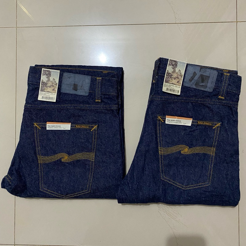 nudie jeans gritty jackson soaked neps not iron heart the flat head momotaro samurai pure blue japan