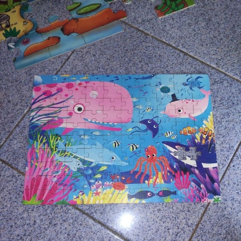 Mideer Level Up Puzzle Deep Blue Sea Finding Nemo