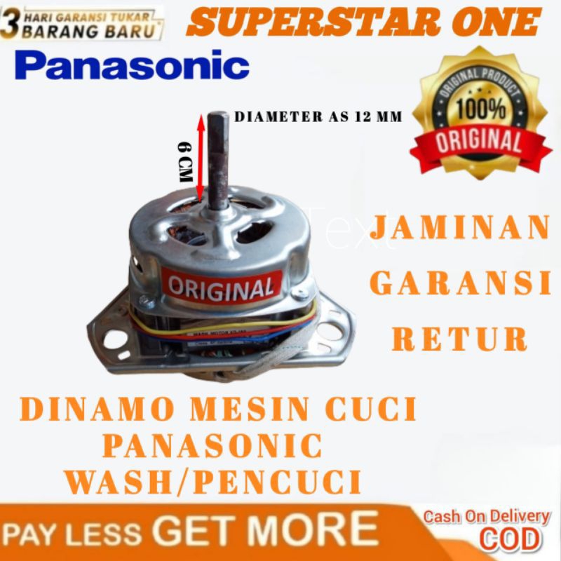Dinamo Mesin Cuci Panasonic Wash/Pencuci