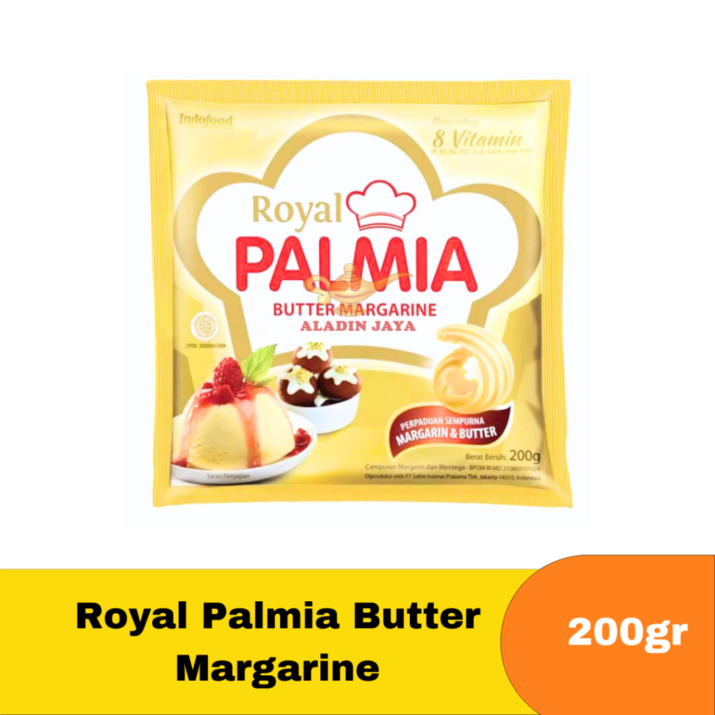 

Royal Palmia Butter Margarine 200gr