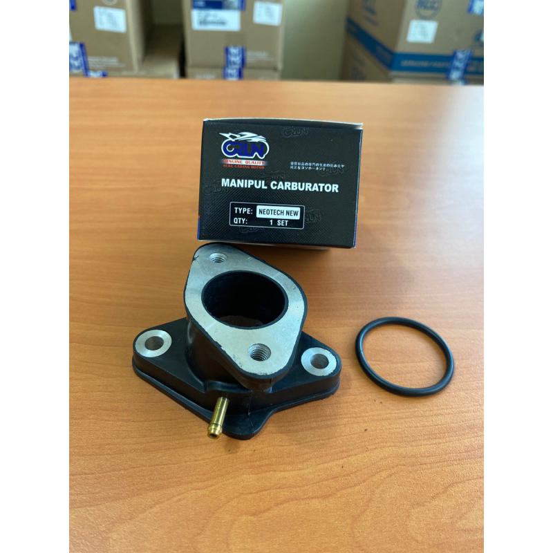 (CRUN) Manipul Carburator Neotech New KCT / Intake Manipol MegaPro New / Primus / Intek Karbu Origin