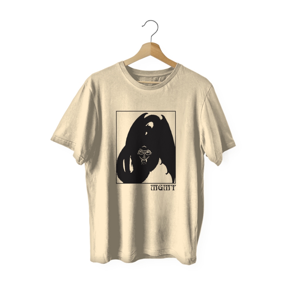 Kaos MGMT Dragon Tshirt MGMT Little Dark Age Merch