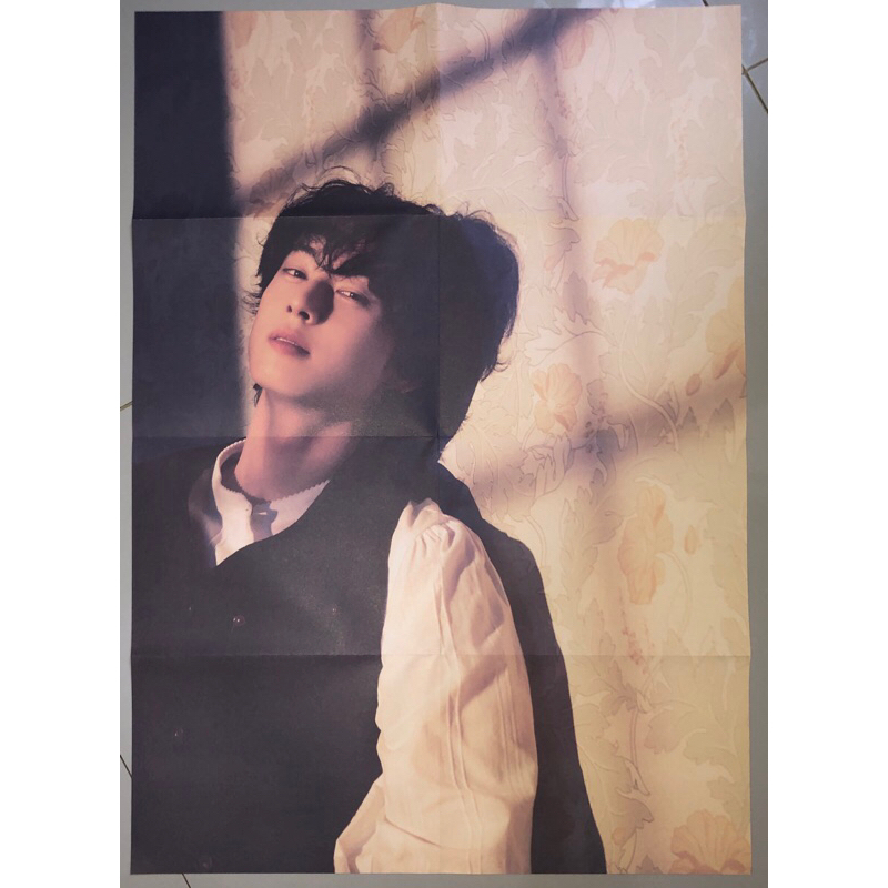 POSTER OFFICIAL CHA EUNWOO ASTRO ALBUM ENTITY