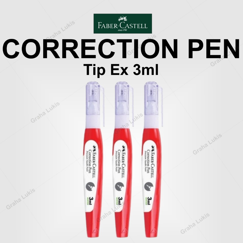 

FABER CASTELL Correction Pen / Tipe X 3ml