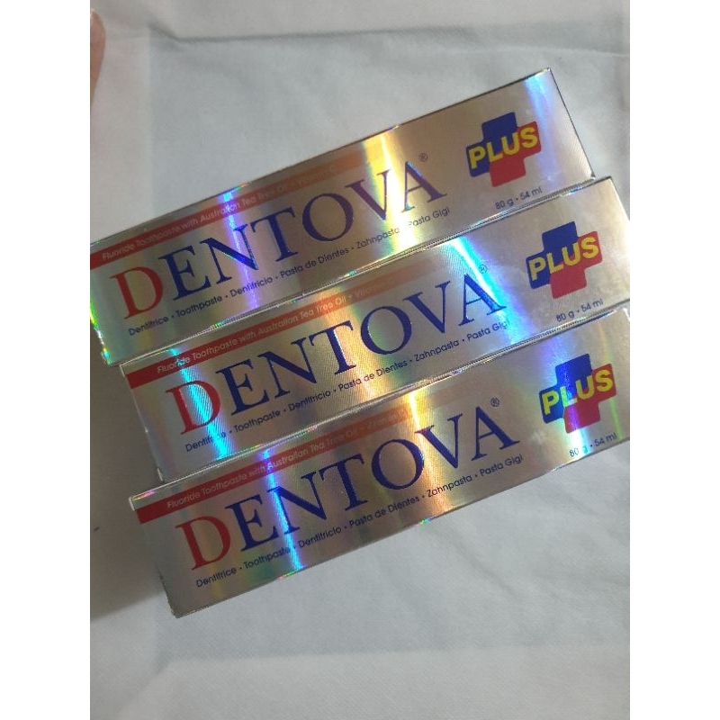 pasta gigi dentova plus 80 gram original asli / dentova toothpaste plus pasta gigi murah tinggi kals