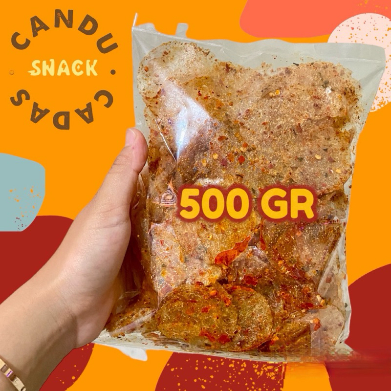 

[500 GR] KRIPIK KACA KRIPCA PEDAS DAUN JERUK