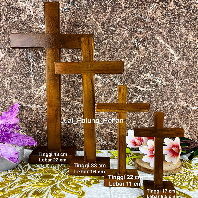 Salib Duduk Kristen Tanpa Corpus Yesus