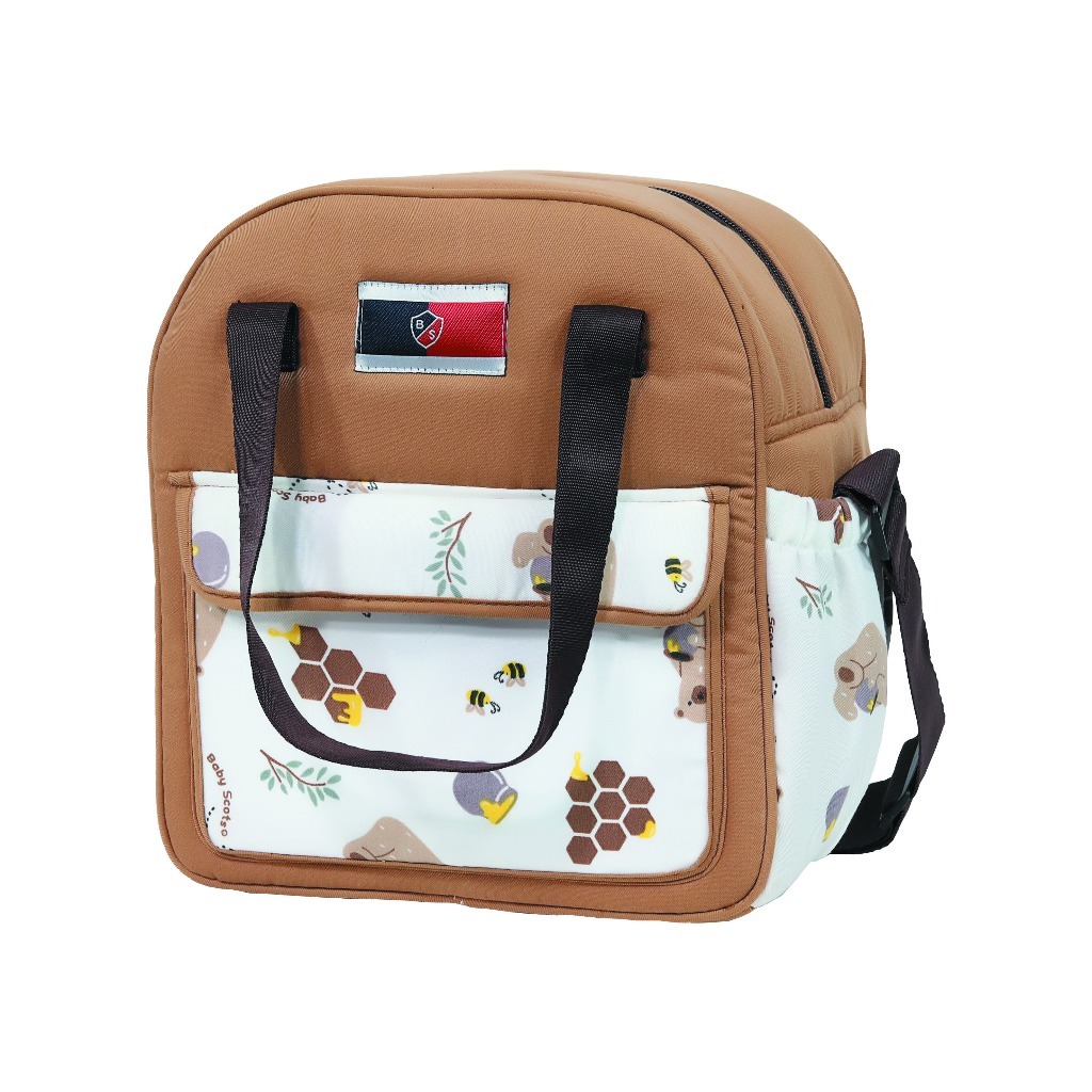 BABY SCOTS Tas Medium HONEY BEAR SERIES - BST9201 / Tas Sedang Diaper Bag