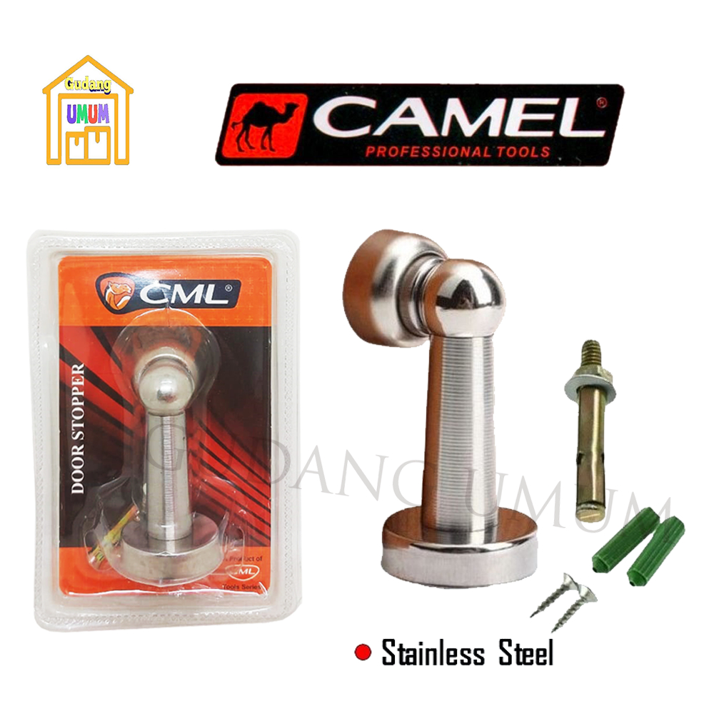 Door Stopper Stainless CAMEL Penahan Pintu Otomatis Magnet