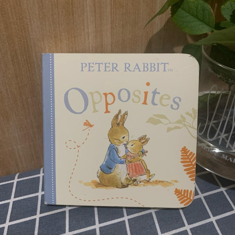 Boardbook PETER RABBIT OPPOSITES - preloved