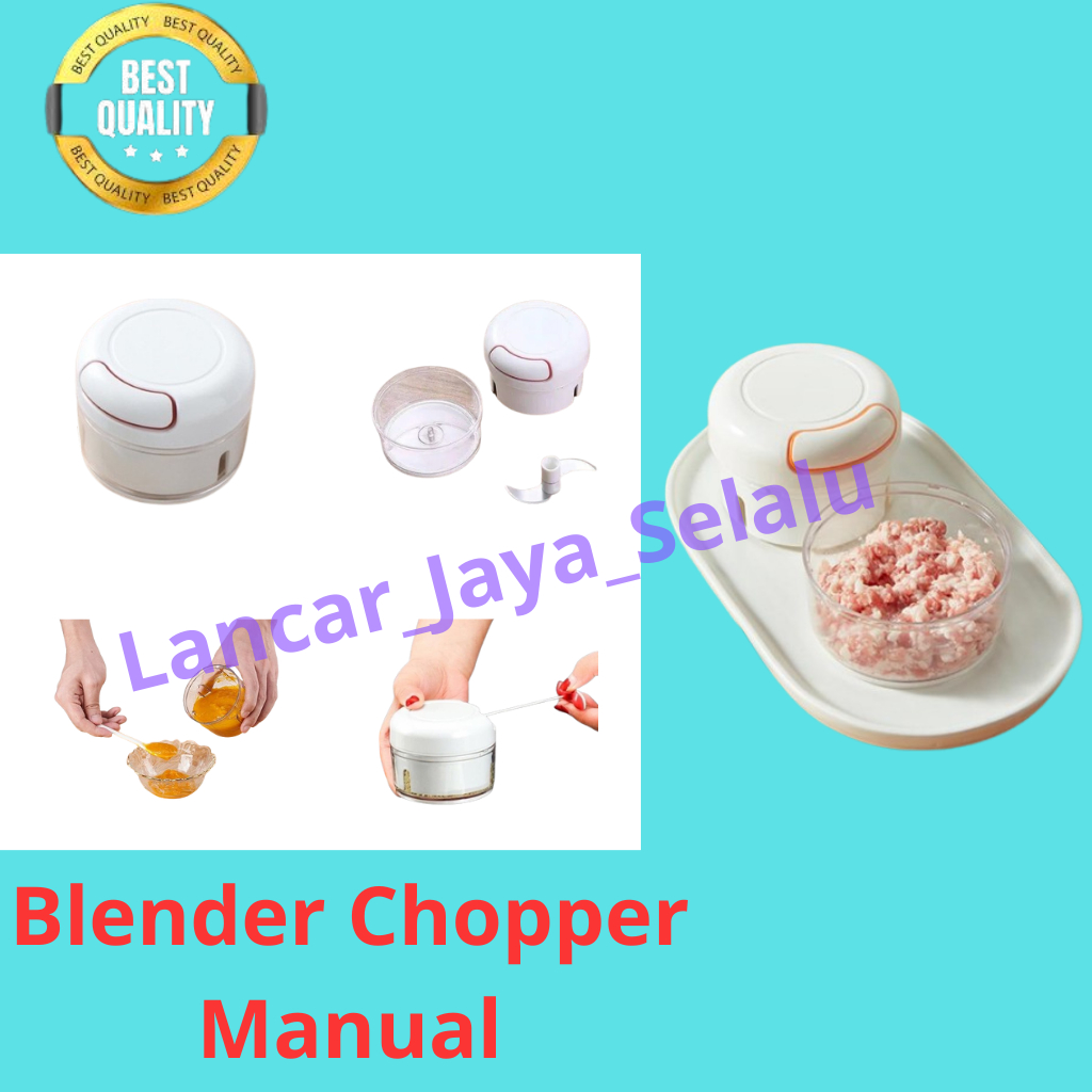 LJS - Blender Chopper Manual Blender Manual Blender Dapur Blender Bumbu Cabe