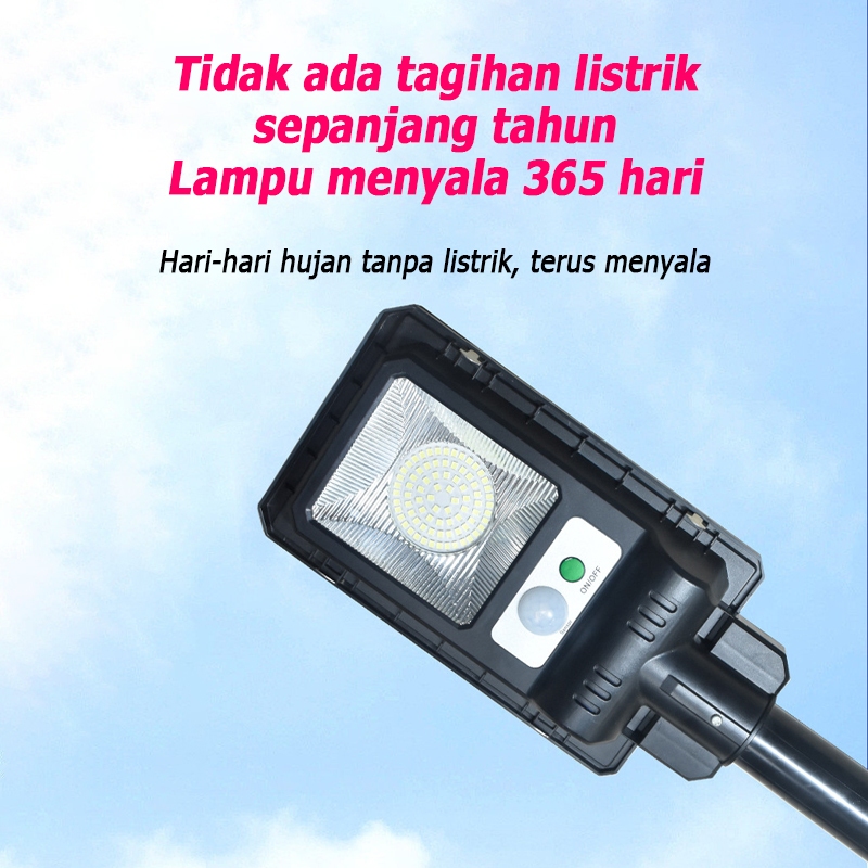 Sensor Otomatis Lampu Jalan Tenaga Surya Sensor Pejalan Kaki Lampu Surya Led Terang Otomatis Lorong