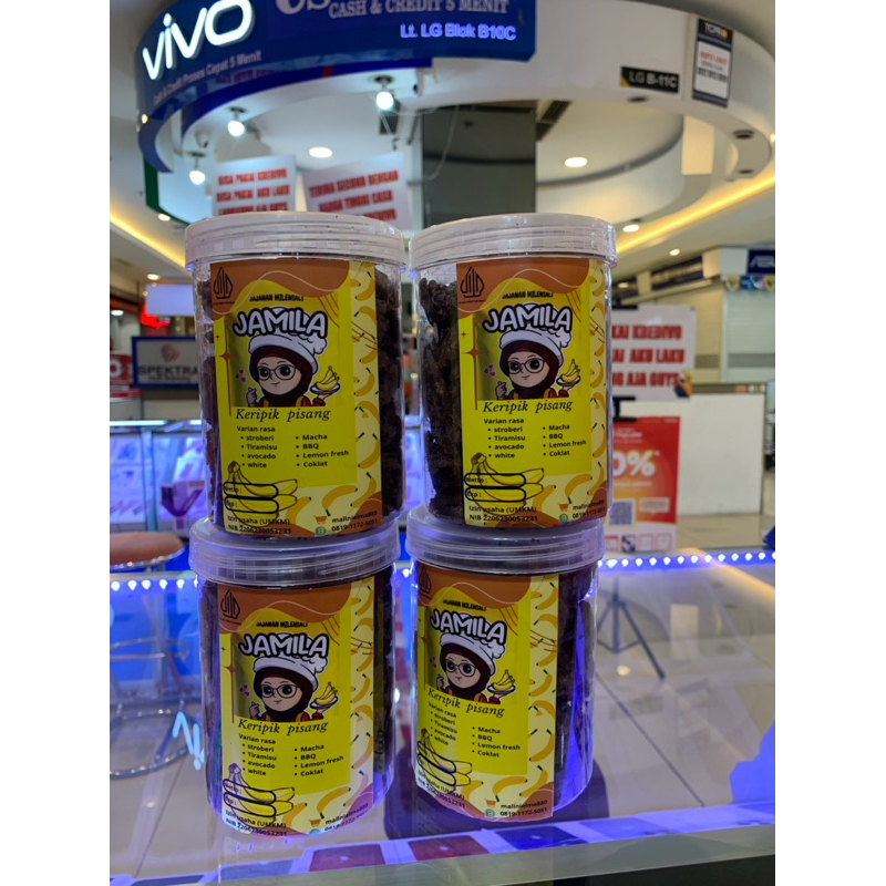 

KRIPIK PISANG COKLAT
