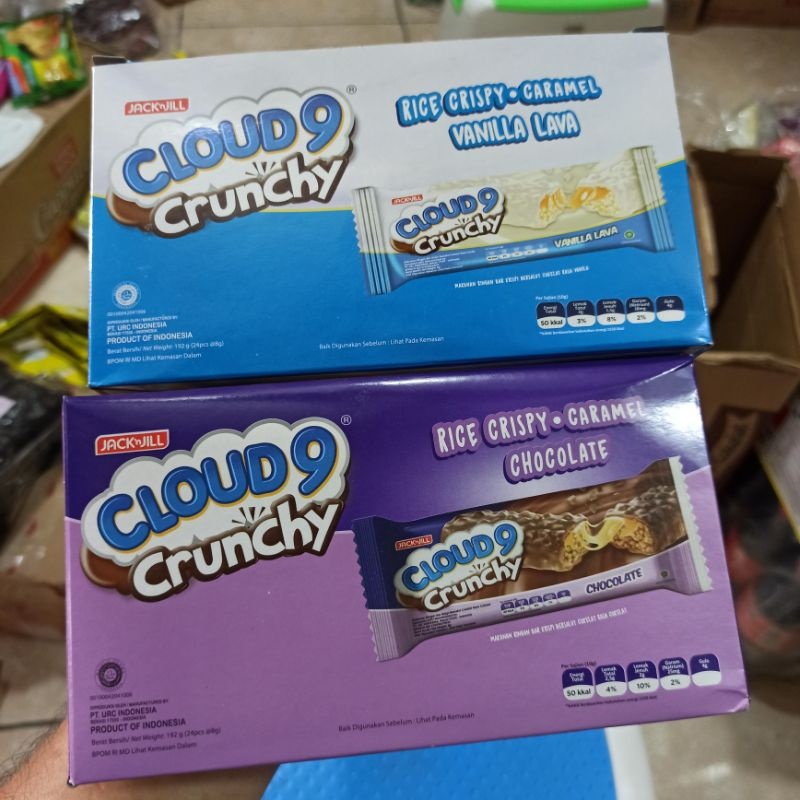 

Cloud9 Crunchy Vanilla Lava box isi 24pcs @14g