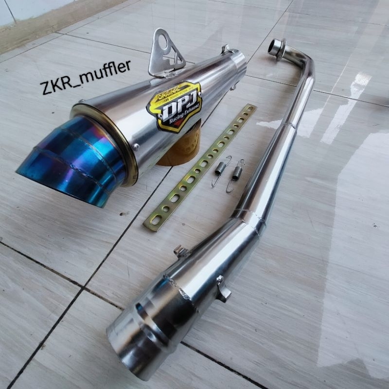 knalpot Racing DPJ Supra x/Supra Fit/Supra 125/Vega R/Vega ZR/Vega New/Jupiter Z/Jupiter Z1/Revo Lam