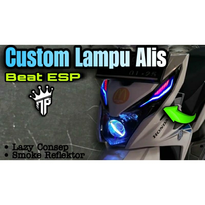 pesenan custom lampu sein alis beat esp