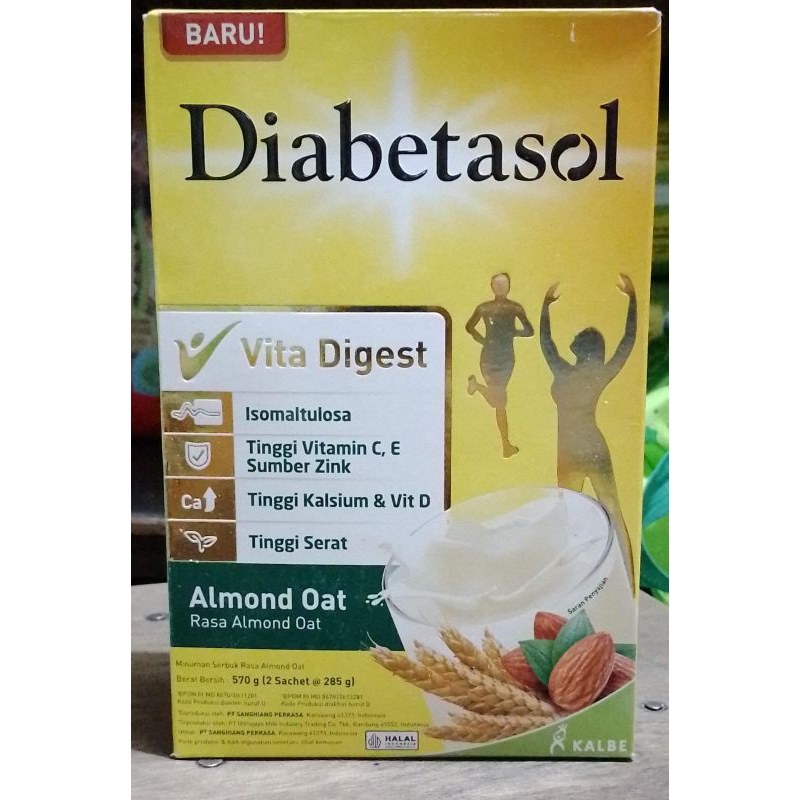 

DIABETASOL ALMOND OAT 570g exp 2025