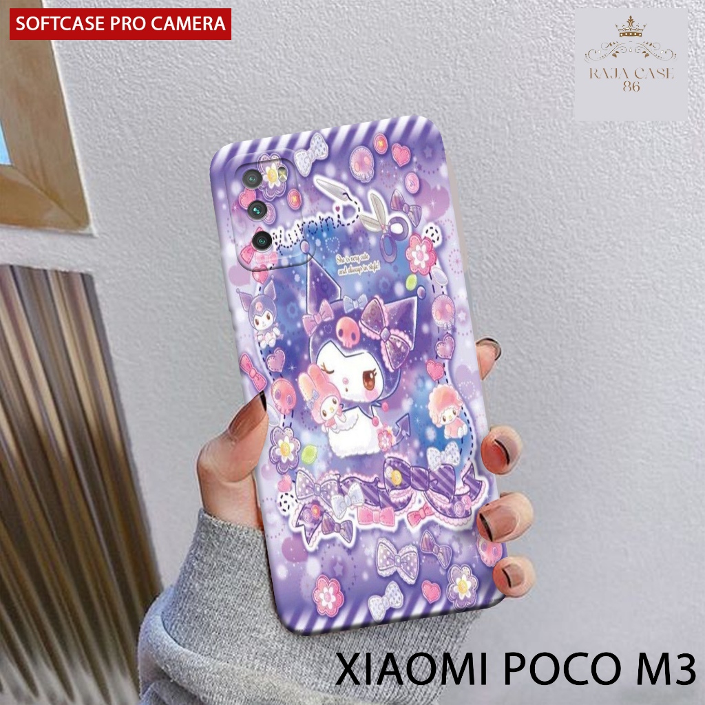 Case Poco M3 4g Terbaru - Rajacase - casing Poco M3 - Motif case Cartoon - Pelindung handphone - POC