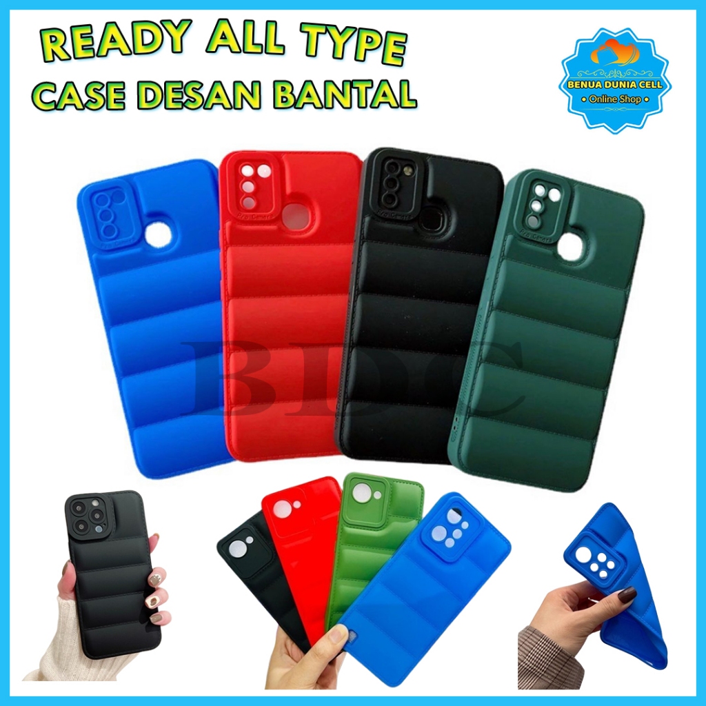 SOFTCASE DESAIN BANTAL 3D XIAOMI REDMI NOTE 9 REDMI NOTE 9 PRO - BDC