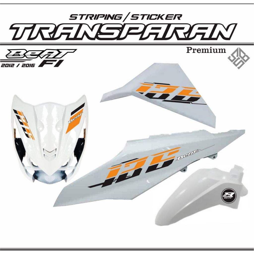 STRIPING TRANSPARAN BEAT FI VIETNAM / STIKER TRANFARAN BEAT FI