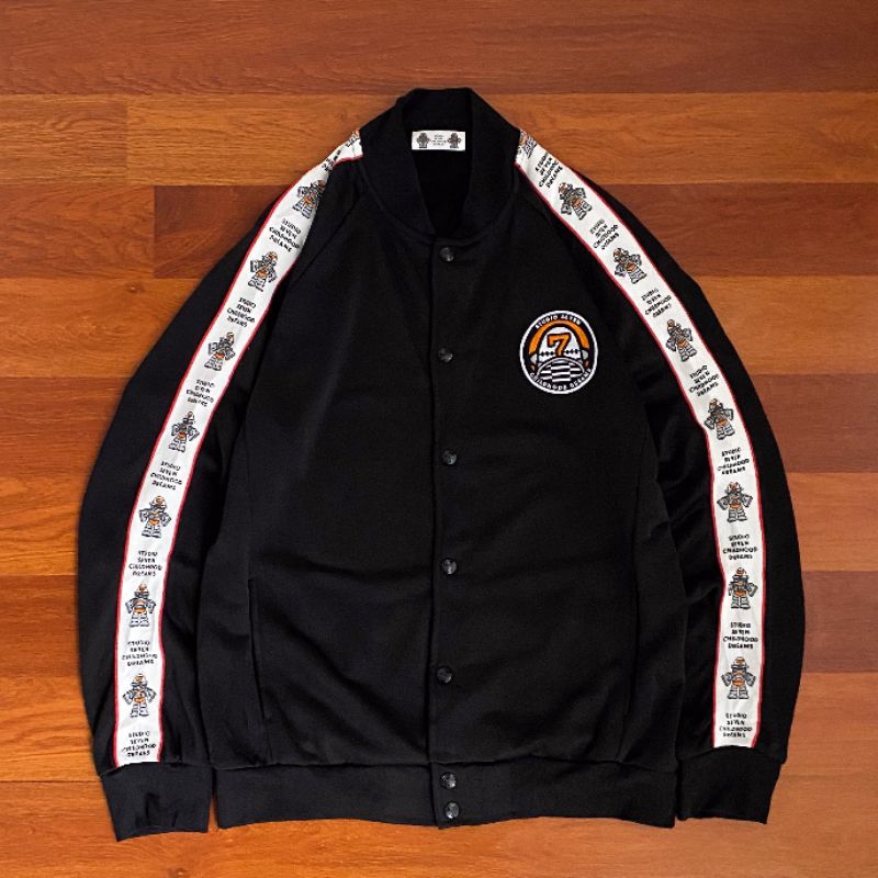 GU x studio seven varsity jacket ( M ) Pria