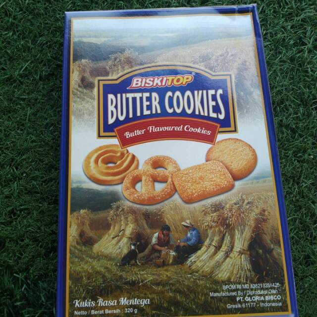 

BISKITOP BUTTER COOKIES 320 GR
