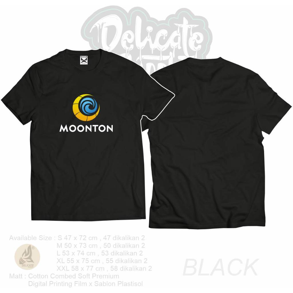 Kaos Moonton Mobile Legend Game Basic Cotton Combed Premium Unisex
