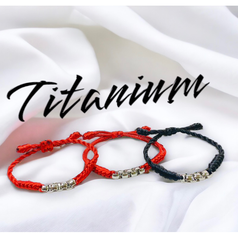Titanium / gelang titanium / gelang model serut pleksible