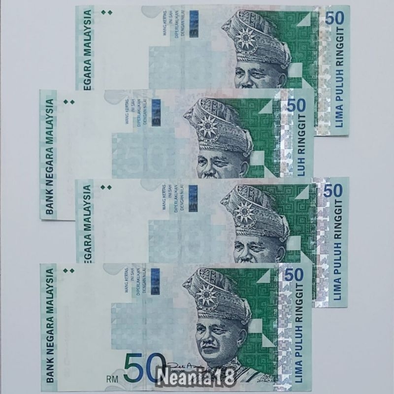 Koleksi Malaysia Ringgit Pecahan 50 Ringgit Limited Edition