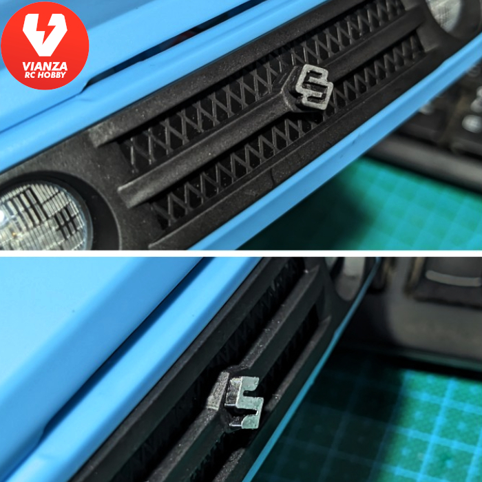 Logo Emblem 3D Grill Suzuki Jimny Katana RC WPL C74