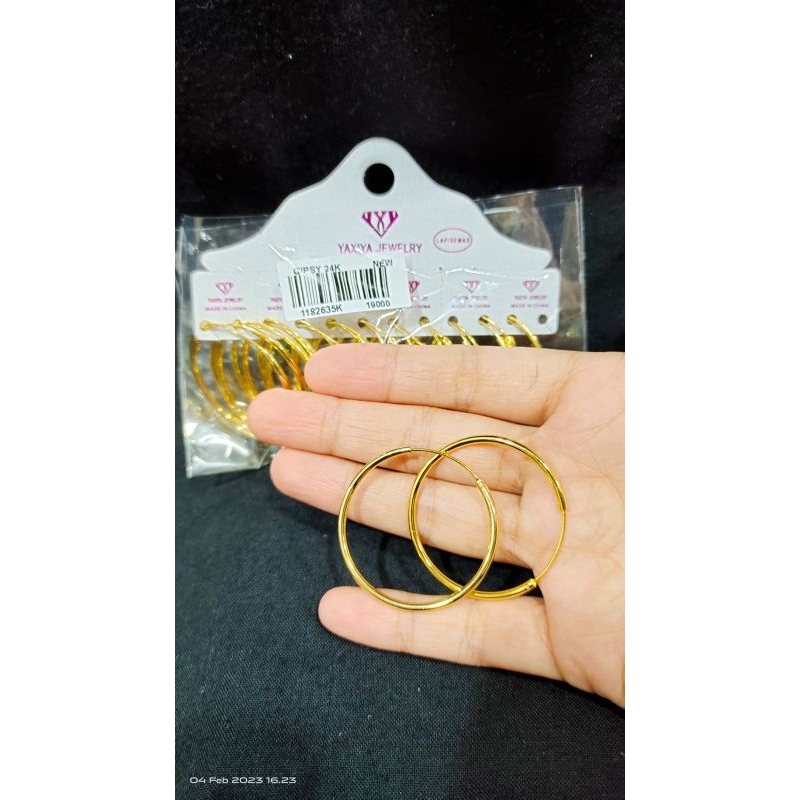 ANTING PERHIASAN UNTUK DEWASA YXY LAPIS EMAS