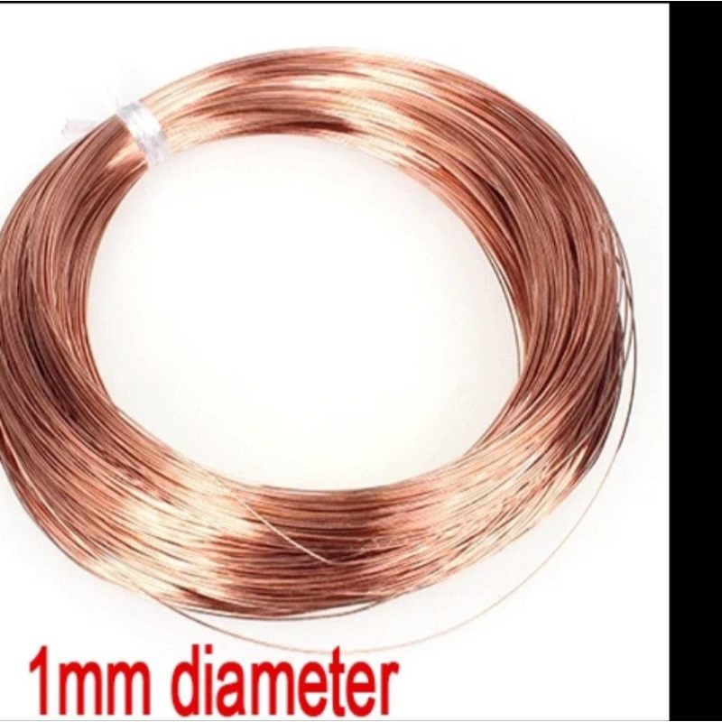 kawat tembaga 1mm / kawat tembaga murni/ kawat tembaga asli