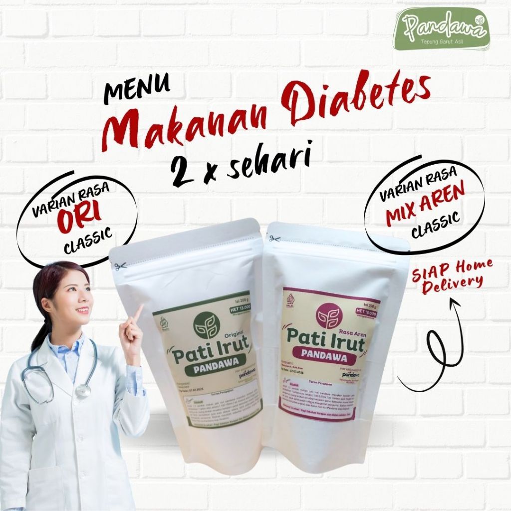 

Tepung Garut Asli untuk penderita diabetes