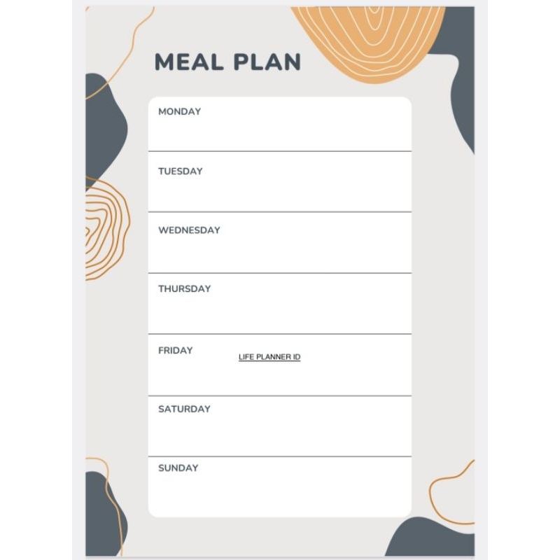 5 Design Meal Plan untuk Meal Preparation Daily dan Weekly