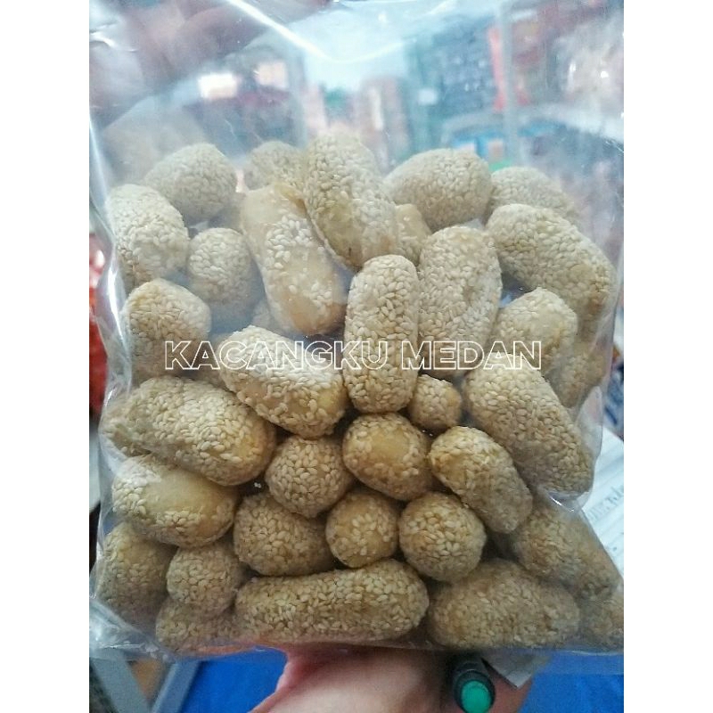 

Kerupuk wijen (400gr) - Jamin Fresh dan New !!!