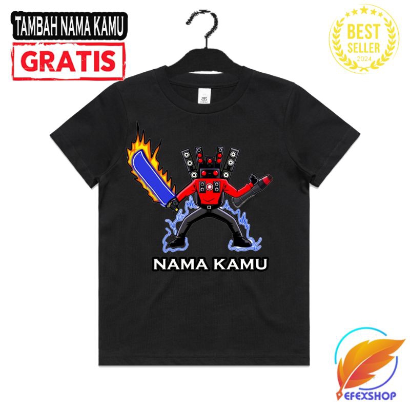 KAOS ANAK TITAN SPEAKERMAN