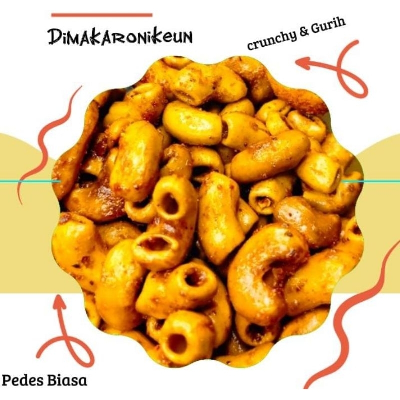 

M (500GR) Dimakaronikeun Makaroni Bantet Jeletot byrintan