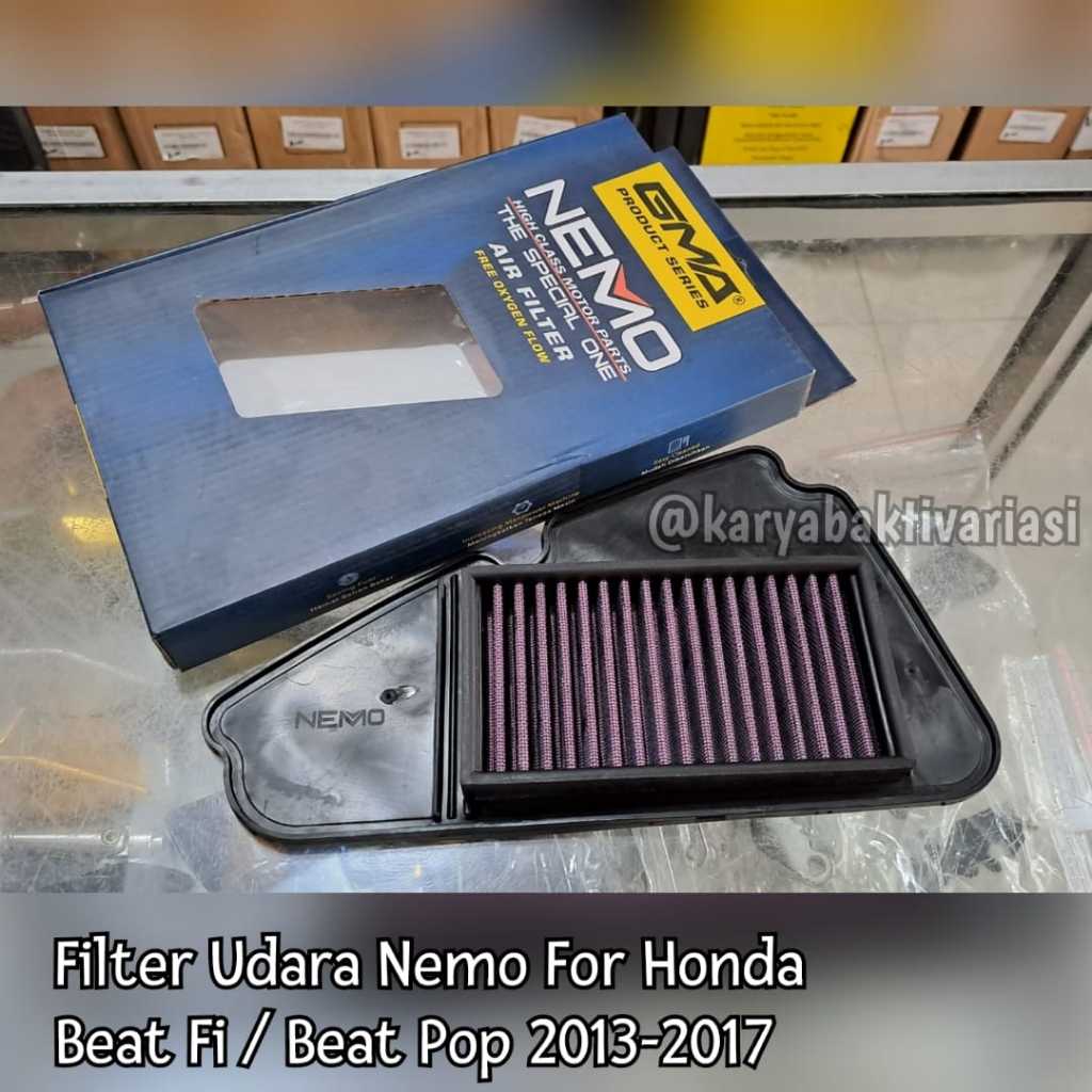 FILTER UDARA NEMO FOR BEAT FI, BEAT POP, SCOOPY FI 2013 - 2017