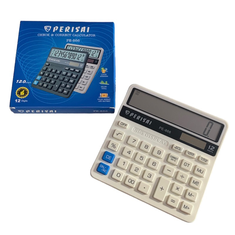 

PERISAI CHECK & CORRECT CALCULATOR PE-866