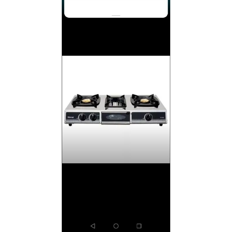 Kompor Gas Rinnai RI 524E Baru