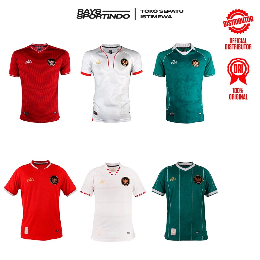 JERSEY TIMNAS FUTSAL SPECS MATCH 6 WARNA