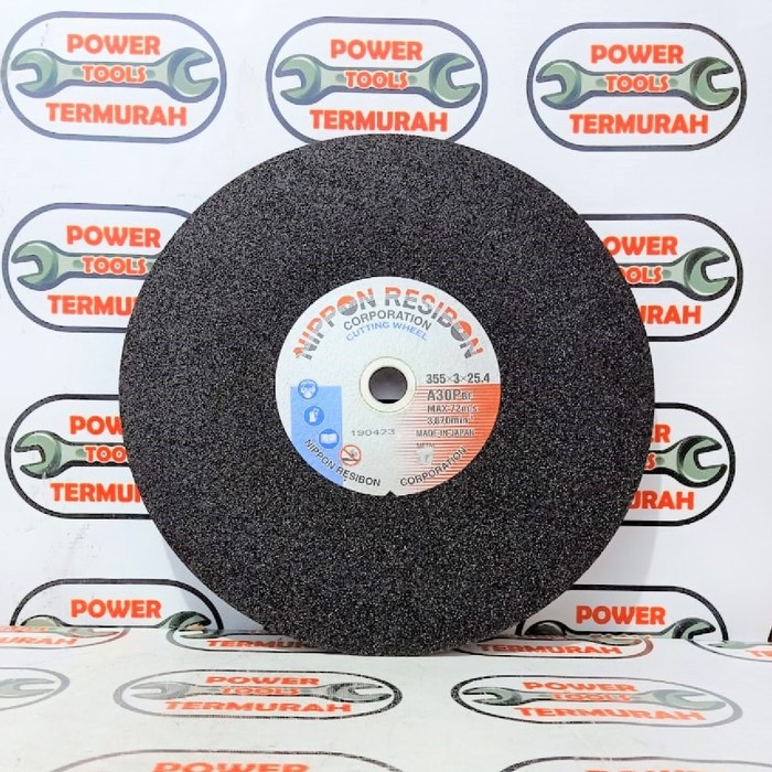 

Batu Potong 14"x3 Nippon Resibon A30P BF Mata Gerinda Gurinda Tipis