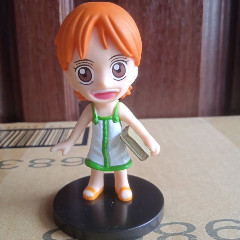 action figure one piece Nami figur WCF kid kecil bootleg kws
