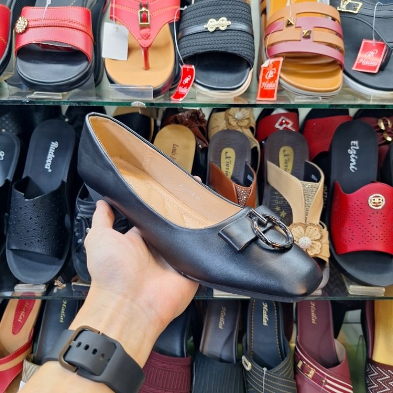 Pancus Wanita Ukuran Besar (40-44) Sepatu Pancus Wanita