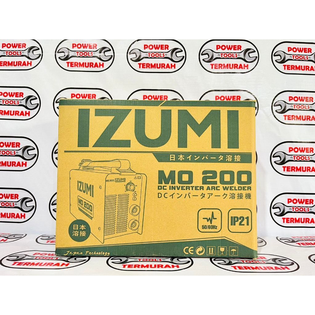 

IZUMI Mesin Las MMA MO 200 A Trafo Las IGBT MMAi MO200 ARC ORIGINAL