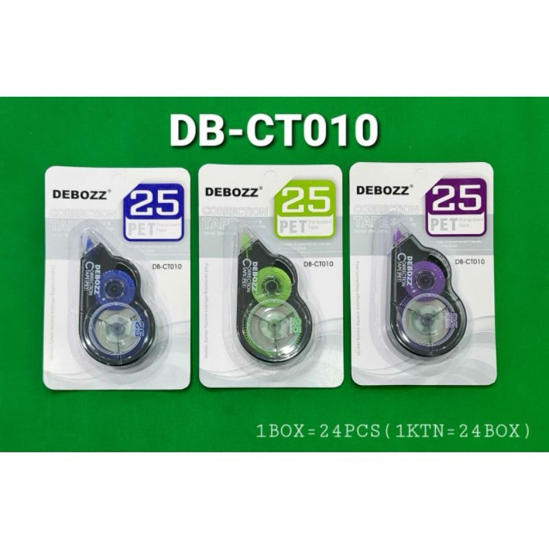

Correction Tape Pita Koreksi Debozz DB-CT010 Tipex Kertas Debozz