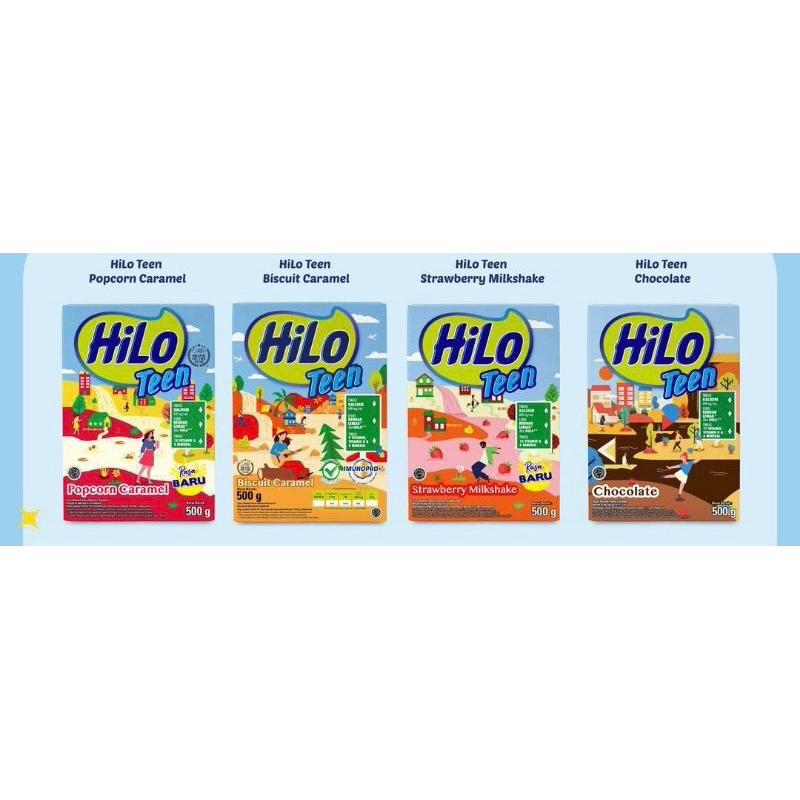 Hilo Teen 500gram Susu Tinggi Kalsium